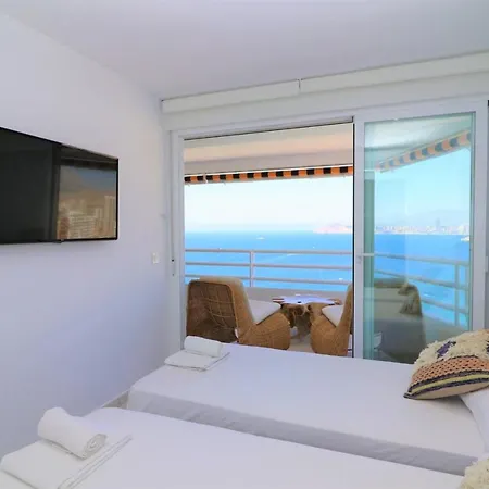 Luxurious 2-Bedroom Apt With Stunning Views, 1St Line On Levante Beach, Benidorm Exterior foto