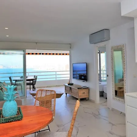 Luxurious 2-Bedroom Apt With Stunning Views, 1St Line On Levante Beach, Benidorm Exterior foto